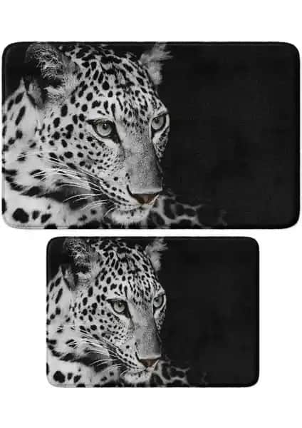 Monnhein Sevimli Mikrofiber 2'li Banyo Paspası Seti Güvenlik ve Estetik Sunar