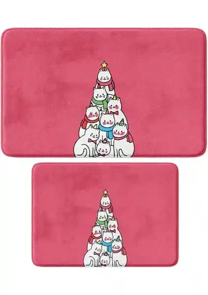 Monnhein Sevimli Yılbaşı Temalı Banyo Paspası ve Dekorasyon Seti Ürün İncelemesi
