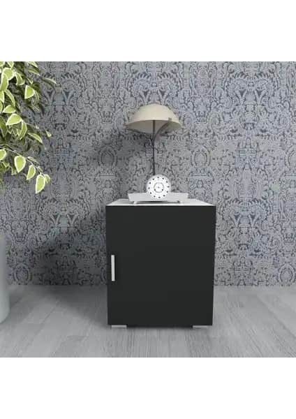 Moonlife Siyah Komodin Modern Tasarımı ve Dayanıklılığıyla Yatak Odalarına Şıklık Katar