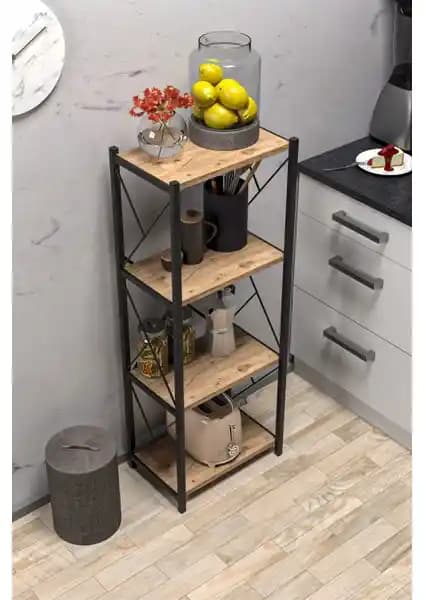 Morpanya Arnora Metal Tekli Mutfak Rafı Güncel Tasarımı ve Fonksiyonelliğiyle Öne Çıkıyor