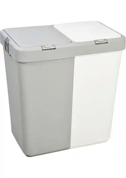 Motek İkili Dokunmatik Kapaklı Kirli Çamaşır Sepeti Özellikleri ve Kullanım Avantajları