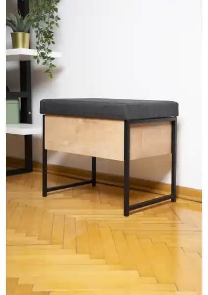 Mudesa Sandıklı Puf Oturaklı Ayakkabılık Modern ve Fonksiyonel Tasarımıyla Ev Dekorasyonuna Şıklık Katıyor