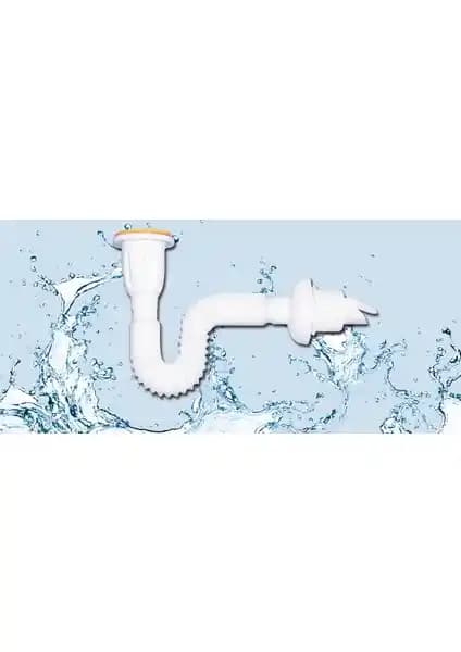 Muffmatik Çekvalfli Körüklü Lavabo Sifonu: Dayanıklı ve Hijyenik Çözüm