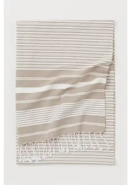 Mulberry Maryon Peştemal %100 Organik Pamuktan Üretilmiş Şık ve Dayanıklı Banyo ve Plaj Havlusu