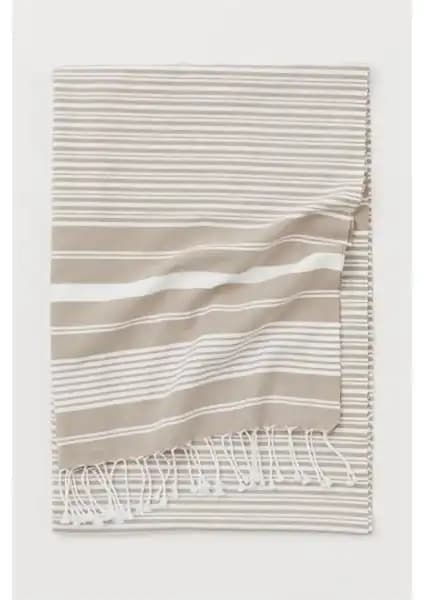 Mulberry Maryon Peştemal %100 Organik Pamuktan Üretilmiş Şık ve Dayanıklı Banyo ve Plaj Havlusu