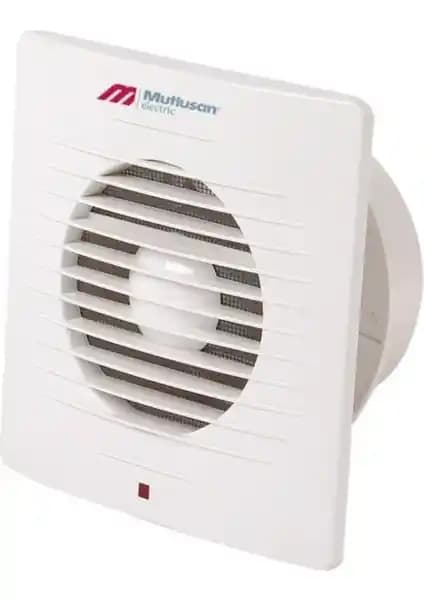 Mutlusan 100'LÜK Banyo ve Tuvalet Aspiratör Fanı Güçlü ve Sessiz Havalandırma Çözümü