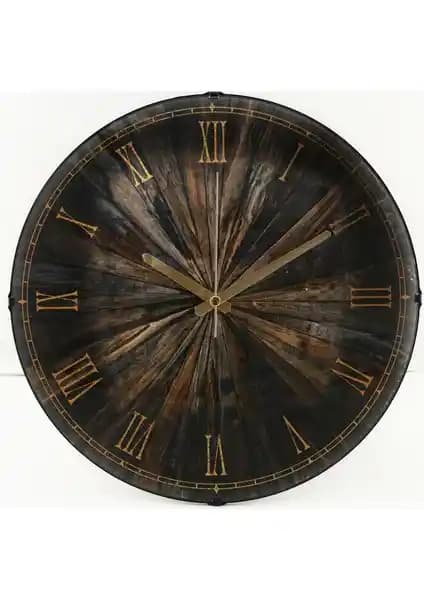 Muyika Oscurita Antica Oval Duvar Saati: Modern ve Şık Dekoratif Tasarım