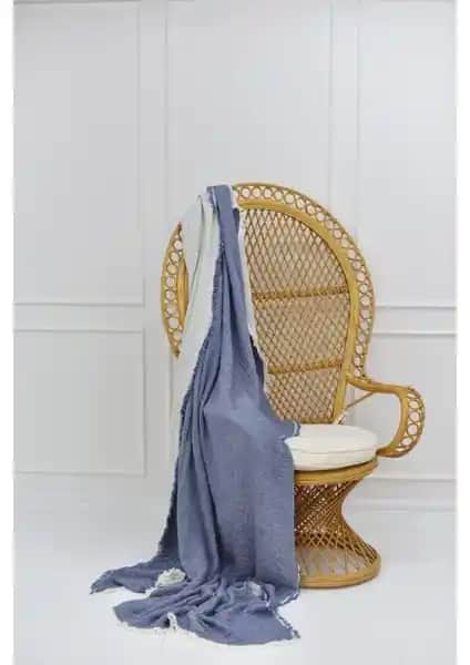 Natural Meet Maya Çift Taraflı Pamuklu Müslin Yatak Örtüsü - Şık ve Fonksiyonel Tasarım