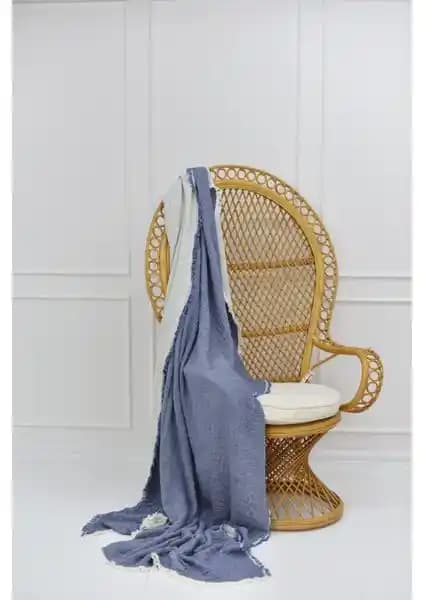 Natural Meet Maya Çift Taraflı Pamuklu Müslin Yatak Örtüsü - Şık ve Fonksiyonel Tasarım