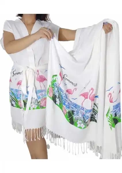 Nevin Acar Flamingo Peştemal Seti: Plaj ve Spa Deneyimini Zenginleştiren Yumuşak ve Hafif Tasarım