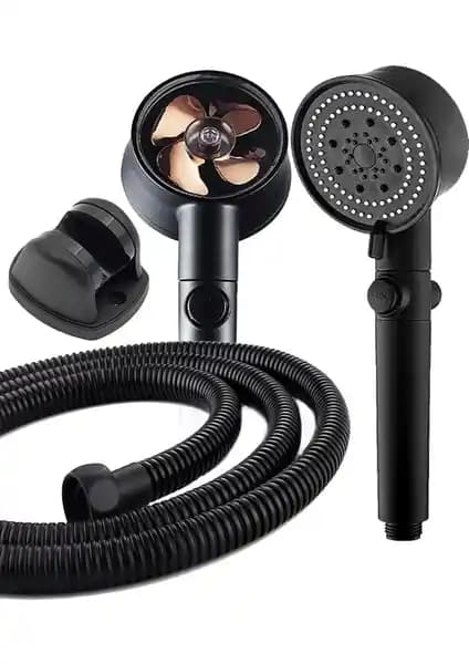 Ni Deir Turbo Pervaneli 5 Fonksiyonlu Duş Başlığı ile Konforlu ve Verimli Banyo Deneyimi
