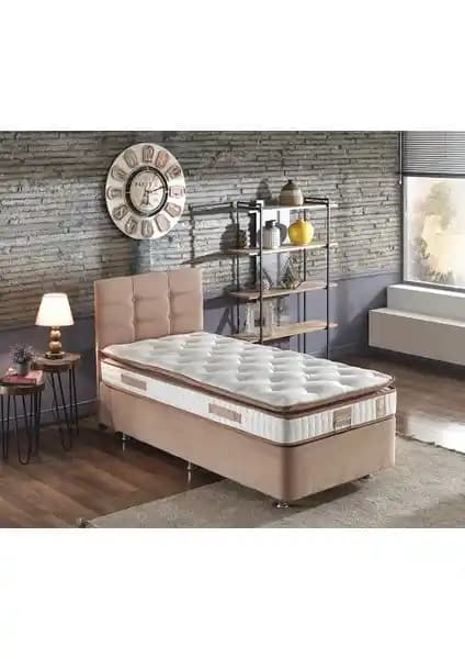 Niron Yatak Queen Tek Kişilik Pedli Yatak Seti Modern Tasarım ve Uzun Ömürlü Konfor