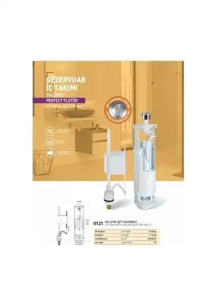 Nkp 3/6 Litre Çift Kademeli Klozet Rezervuar İç Takım Özellikleri ve Kullanım Avantajları