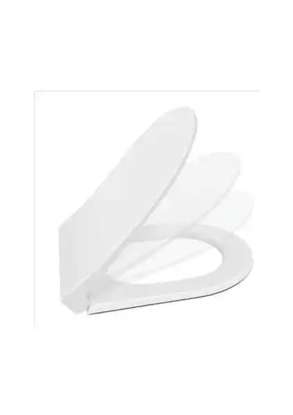 Nkp Slim İnci Yavaş Kapanan Amortisörlü Klozet Kapakları Modern ve Kullanışlı Tasarım