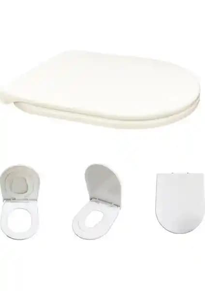 Nkp Twin Universal Çocuk Adaptörlü Klozet Kapağı: Dayanıklı ve Kullanışlı Tasarım