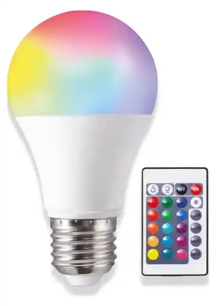 Noas 9W RGB LED Ampul Kumandalı: Enerji Verimli ve Çok Renkli Aydınlatma Çözümü