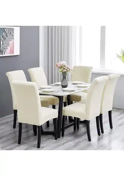 Nurlan Likrali Sandalye Kılıfı: Esnek ve Dayanıklı Dekoratif Koruma Çözümü