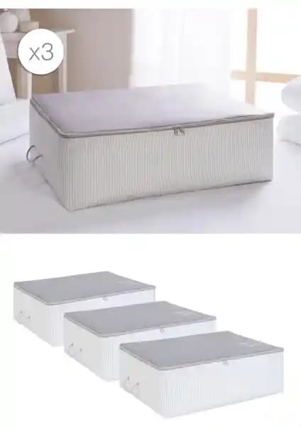 Ocean Home Textile 3'lü Büyük Boy Hurç Seti ile Evinizde Düzen ve Şıklık Sağlayın