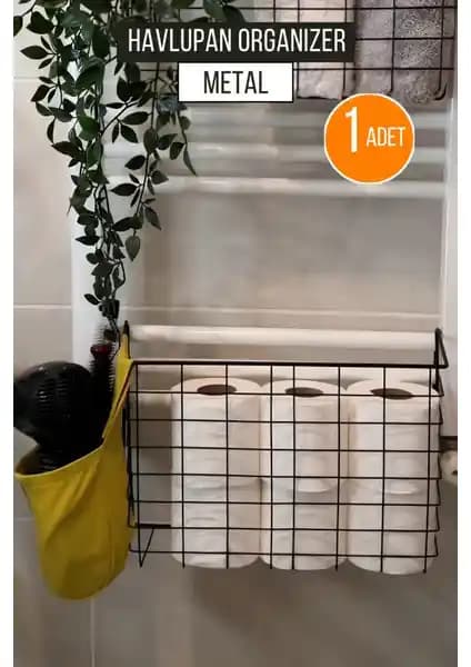Orvila Asılabilir Havlupan Düzenleyici: Modern ve Dayanıklı Çok Amaçlı Depolama Çözümü