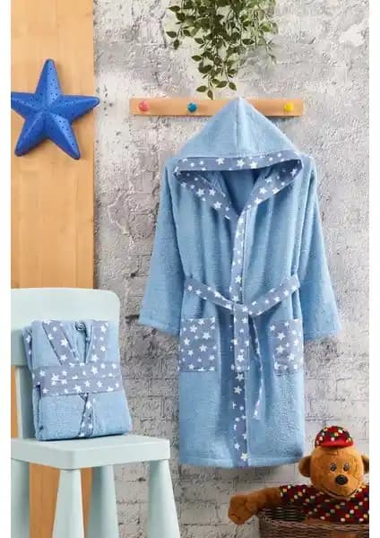 Oyalı Textile Çocuk Bornozu: Konfor ve Şıklık Sunan Modern ve Rahat Tasarım