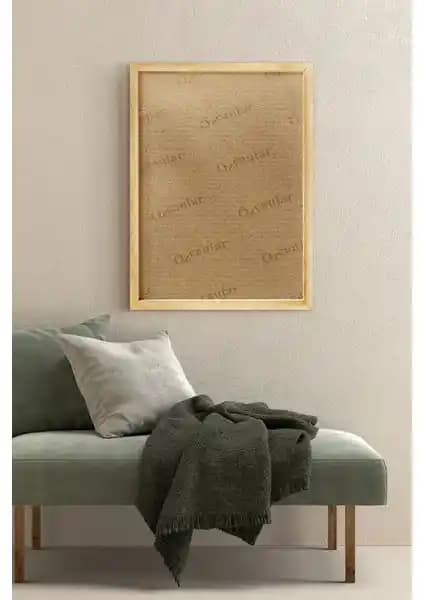 Özcanlar Doğal Ahşap Tekli Çerçeve: Şık ve Dayanıklı Dekoratif Seçenekler