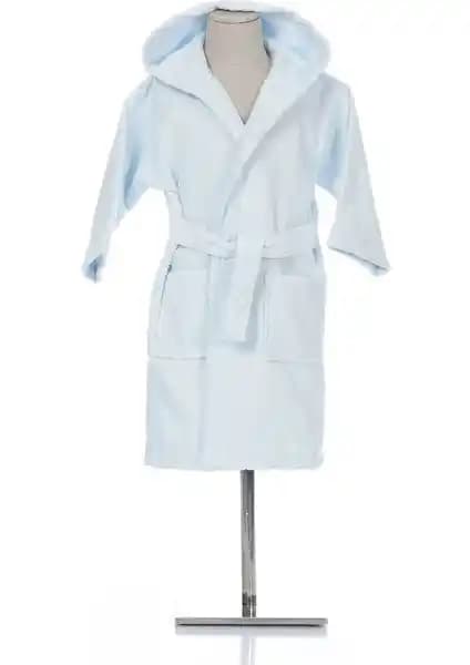 Özdilek Boy Marín Mavi 11-12 Yaş Çocuklar İçin Konforlu ve Şık Bornoz Tanıtımı