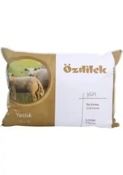 Özdilek Yün Yastık 50x70 cm doğal malzemelerle konfor ve sağlık sağlayan yatak odası aksesuarı