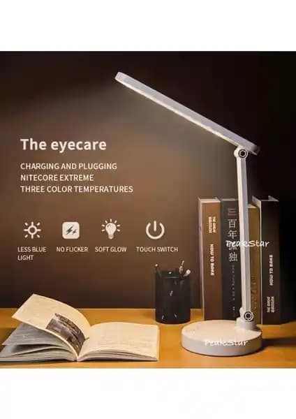 Peakstar Şarjlı LED Masa Lambası Modern Tasarım ve Fonksiyonellik Çözümü