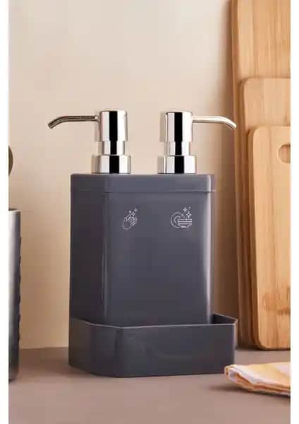Perotti Marlon Lecce 2'li Süngerlik Hazneli Mutfak Sıvı Sabunluk İncelemesi ve Özellikleri