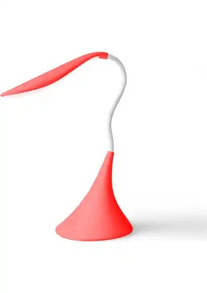 Petrix Swan Kuğu Masa Lambası Kırmızı Modern ve Çok Fonksiyonlu Tasarım