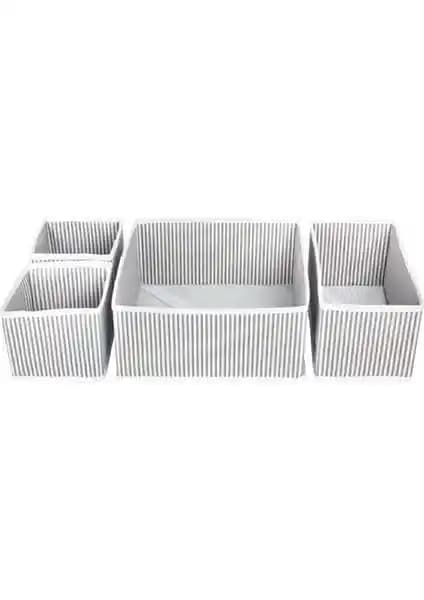 Pikas 4'lü Çekmece Düzenleyici ile Evinizde Pratik ve Şık Düzen Sağlama