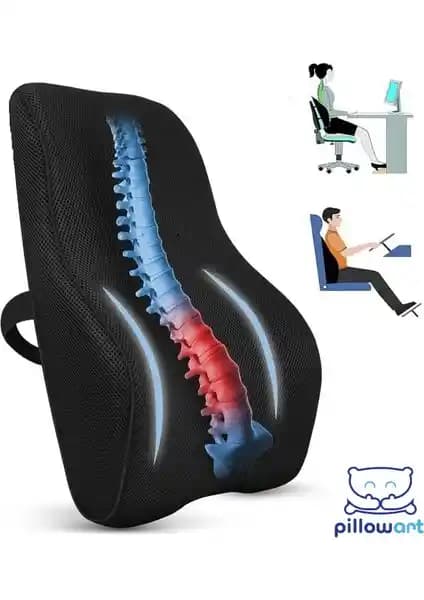 Pillowart Visko Sırt Minderi ile Ergonomik Destek ve Günlük Konfor Artışı