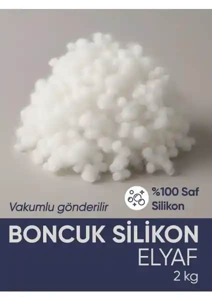 Piyes Home 2 Kg Boncuk Silikon Elyaf Yatak ve Yastık Dolgu Malzemesi