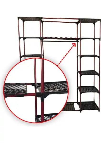 Practice Kral Bez Dolap Geniş İç Hacmi ve Modern Tasarımıyla Depolama Çözümü