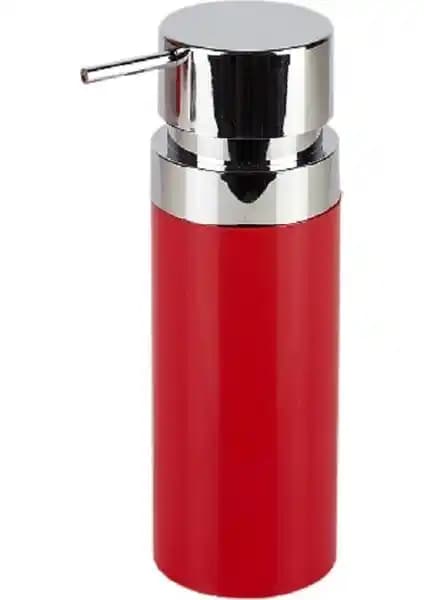 Primanova Lenox Kırmızı Sıvı Sabunluk: Estetik ve Dayanıklı Mutfak ve Banyo Aksesuarı