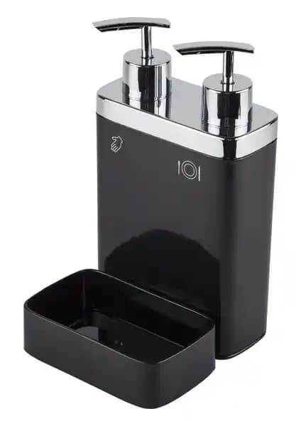 Primanova Viva 2Li Sıvı Sabunluk: Şık ve Fonksiyonel Mutfak Gereci Çift Hazneli Tasarım