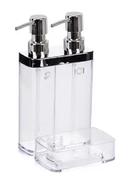 Primanova Viva İkili Sıvı Sabunluk Modern Tasarım ve Kullanışlılık Detaylarıyla