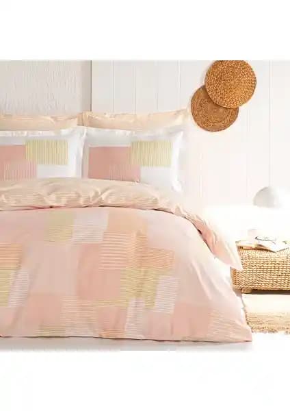 Puffy Romarin Çift Kişilik Ranforce Nevresim Takımı - Şık ve Dayanıklı Yatak Dekoru