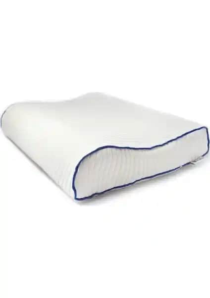 Rahatsan Şerit Mavi Boyun Destekli Visco Yastık: Konfor ve Sağlık İçin Optimal Uyku Çözümü