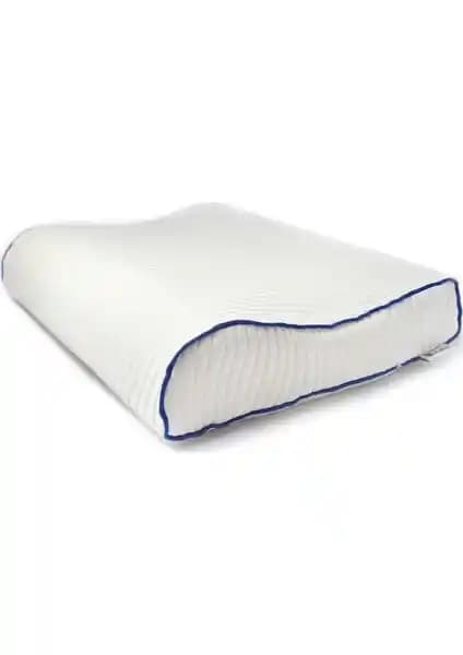 Rahatsan Şerit Mavi Boyun Destekli Visco Yastık: Konfor ve Sağlık İçin Optimal Uyku Çözümü