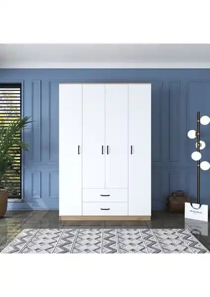 Rani BA112 Geniş Gardırop: Modern ve Dayanıklı Depolama Çözümü