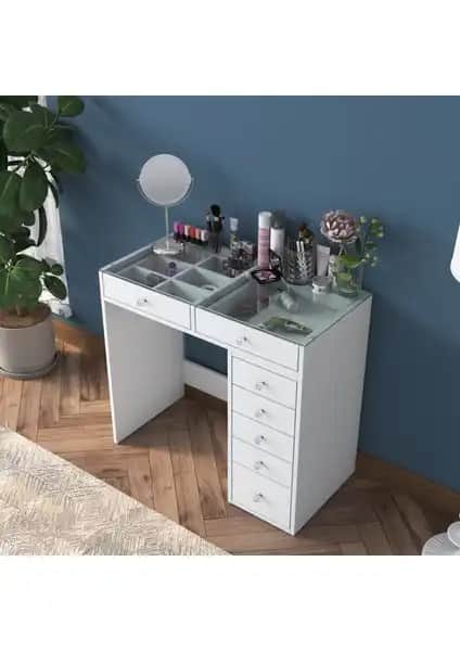 Rani BJ107 Makyaj Masası Modern Tasarım ve Kullanışlı Özelliklerle Şıklık Sağlar