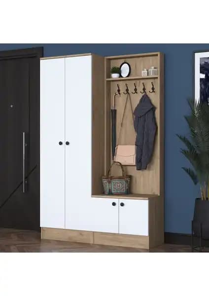 Rani P6 Modern Portmanto ve Ayakkabılık: Şık ve Fonksiyonel Tasarım