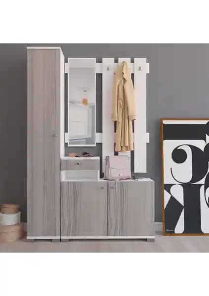 Remaks Defne Vestiyer ve Portmanto Takımı Modern ve Sağlıklı Dekorasyon Seçeneği