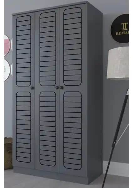 Remaks Fuga 3 Kapaklı Elbise Dolabı: Sağlam ve Şık Tasarımla Fonksiyonel Mobilya Çözümü