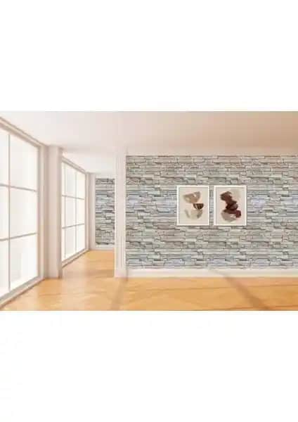 Renkli Duvarlar NW46 Kahve Köpüğü Kendinden Yapışkanlı Dekoratif Paneli