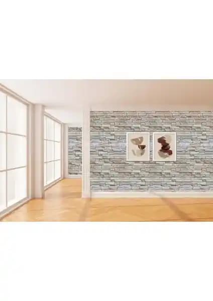 Renkli Duvarlar NW46 Kahve Köpüğü Kendinden Yapışkanlı Dekoratif Paneli