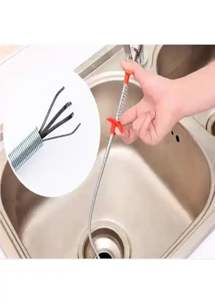 Rennway Clamp Tıkalı Lavabo ve Gider Boruları Açma Aparatı: Dayanıklı ve Pratik Çözüm