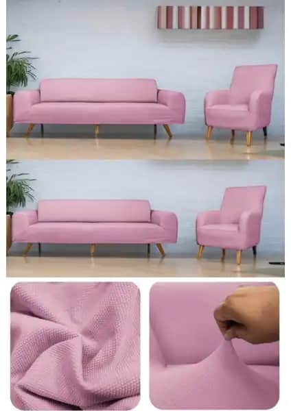 Riselerhome Lastıklı Esnek Koltuk Kanepe Kılıfı Takımı: Estetik ve Dayanıklı Koruma Çözümü