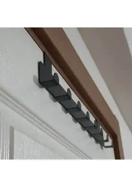 Risingmaber Metal Siyah Amerikan Kapı Arkası Askılık Modern ve Dayanıklı Tasarım